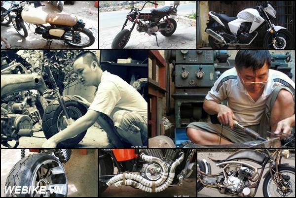 Những xưởng độ xe máy uy tín tại Hà Nội 3