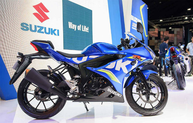 Bảng giá xe máy Suzuki tháng 7/2018: Giá bán ổn định, hấp dẫn 125
